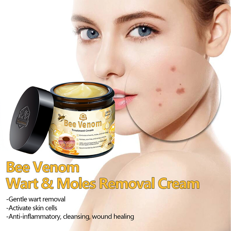 Turonu™ Bee Venom Skin Treatment Cream👩🏼‍⚕️（CDA 𝑅𝑒𝑐𝑜𝑚𝑚𝑒𝑛𝑑𝑒𝑑） (🔥𝑳𝒂𝒔𝒕 𝒅𝒂𝒚 𝒑𝒓𝒐𝒎𝒐𝒕𝒊𝒐𝒏 80% 𝒐𝒇𝒇)